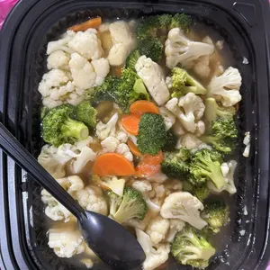 Stir Fry Cauliflower and Broccoli (Veg)