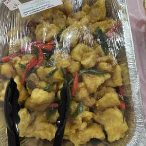 Golden Salted Egg Fish w Crispy Fish Skin
