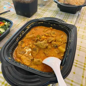 Add On: Oriental Party Set C
- Hong Kong Fried Bee Hoon
- Assorted Vegetables (Cauliflower, Broccoli and Mushroom)
- Sweet and Sour Dory Fillet
- Signature Curry Chicken
- Chilled Grass Jelly with Longan