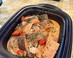 Grilled Whole Salmon Fillet with Roasted Sesame Glazed | Customer Photo | Stamford Catering