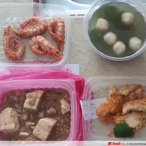 Lunch Tingkat (20 Day, 3 Dishes + Soup OR 4 Dishes)