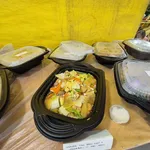 Braised Egg Beancurd and Vegetables in Silky Egg Gravy