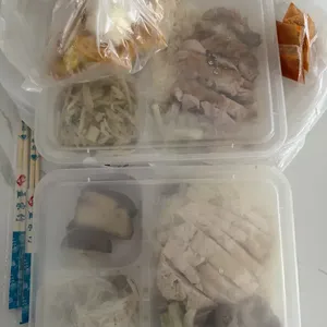 Steam Chix Bento Rice (Option B: Chicken Gizzard 1 Pax) (Option C: None) (Option D: None)