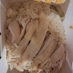 Steam Chix Rice (Option A: None) (Option B: None) (Option C: Breast Meat) (Option D: None) (Option H: None)
