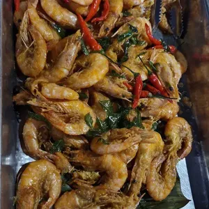 Golden Salted Egg Prawn