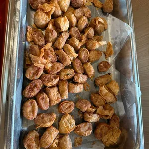 Crisp fried prawn rolls 虾枣