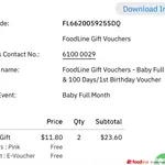 Joyous Gift (Colours: Pink) (Format: E-Voucher)