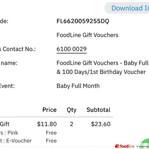 Joyous Gift (Colours: Pink) (Format: E-Voucher)