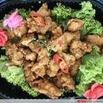 Creamy salted egg york chicken