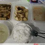 Lunch/Dinner Tingkat (5 Days, 3 Dishes + Soup OR 4 Dishes)