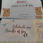 Delights Gift (Colours: Blue) (Format: Physical Voucher) (Design: Baby Full Month/ 100 Days)