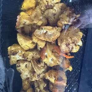 Roasted Cauliflower with Carrots