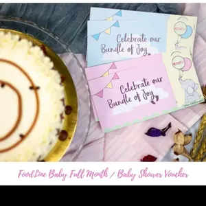 Joyous Gift (Colours: Blue) (Format: Physical Voucher) (Design: Baby Full Month/ 100 Days)