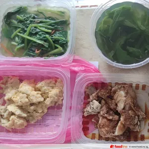 Lunch Tingkat (20 Day, 3 Dishes + Soup OR 4 Dishes)