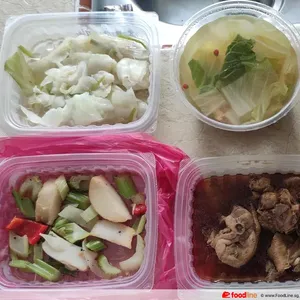 Lunch Tingkat (20 Day, 3 Dishes + Soup OR 4 Dishes)