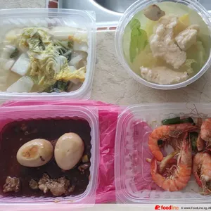 Lunch Tingkat (20 Day, 3 Dishes + Soup OR 4 Dishes)