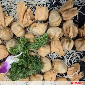 Golden Seafood Pocket with Oriental Dip