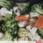 Stir Fry Cauliflower and Broccoli (Veg)