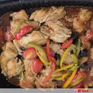 Roasted Chicken Chop with BBQ Sauce