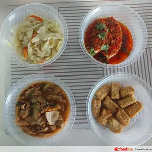 Tingkat Menu (20 Days) in Microwavable Container