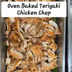 Oven Baked Teriyaki Chicken Chop