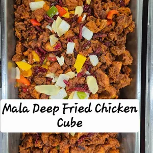 Mala Deep Fried Chicken Cube