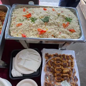 Yang Chow Fried Rice (50%) and HK Noodle (50%)