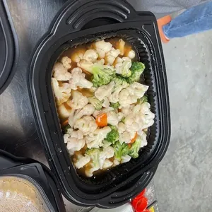 Stir Fry Cauliflower and Broccoli (Veg)