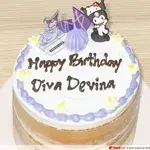 Eggless Blueberry Lemon Naked Cake (Size: 15cm (5 - 8 pax)) (Big Candles: None) (Small Candles: 6) (Cake Tag: Happy Birthday)