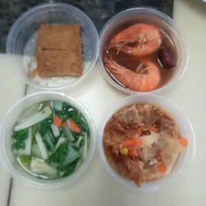 Jessie Catering Tingkat Meal - 3 dishes + 1 soup/ 4 dishes (20 days)