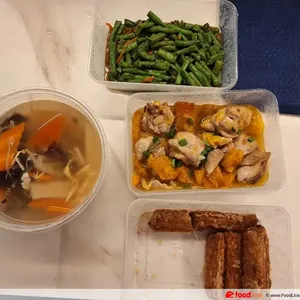 Regular Tingkat! (5 Days Trial)- 3 Dishes 1 Soup