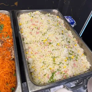 Western Fried Rice with Chicken Ham & Corn