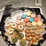 Macaroon + Eclairs + Cream Puff Platter Bundle