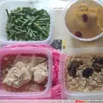 Lunch Tingkat (20 Day, 3 Dishes + Soup OR 4 Dishes)