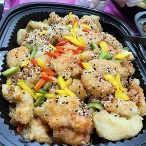 Thai sweet & sour fish