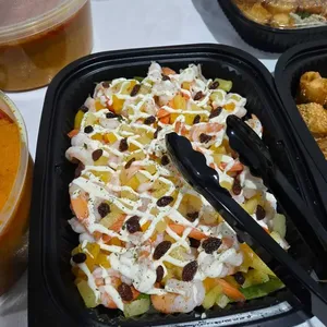  Salad Prawn w Raisins 沙律虾球 