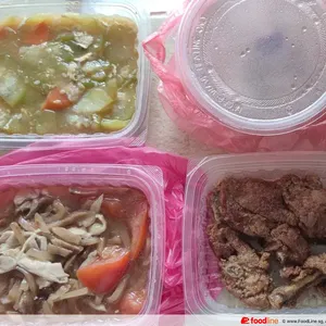Lunch Tingkat (20 Day, 3 Dishes + Soup OR 4 Dishes)