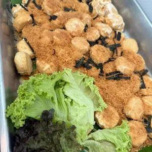 Cheese Tofu w Mayo Chicken Floss
