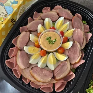 Festive Charcuterie Platter With Smoked & Cured Meats