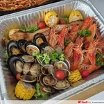 Ocean Harvest Platter With Seasonal Seafood & Corn