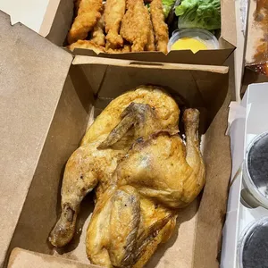Fried Fish Fillet with Cheese Dipping