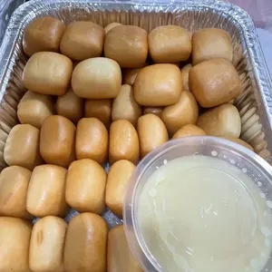 ⻩金馒头 Deep Fried Mini Buns