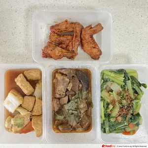 Tingkat Menu (20 Days) in Microwavable Container