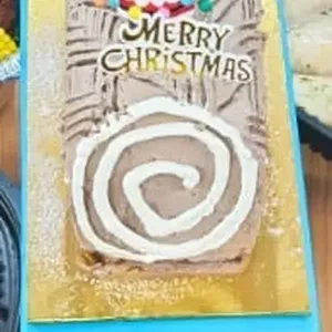 Christmas Log Cake