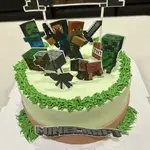 TCS16 Mining (Weight: 7 Inch) (Eggless: No) (Flavour: Cookies and cream) (Big candles: 1) (Small candles: None) (Message on Complimentary Gift Card: Yes (do write the message in the ordering form, under comments box)) (Message On Cake: (Short & Sweet): Yes (do write the message in the ordering form, under comments box))