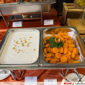 Sweet yam with golden pumpkin 金瓜芋泥 ( +$1<i>, $1.09 w/GST</i> )