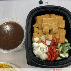 Satay Tofu with Peanut Sauce