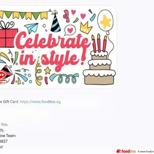 Celebrate In Style Gift Card ($5 Gift Voucher: E-Voucher)