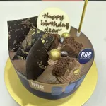 Signature 55% Belgian Chocolate Cake (Size: Small 6 Inch) (Message (up to 50 characters): Yes (do write the message in the ordering form, under comments box))
