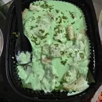 Baked Fish with Sweet Basil Cream
